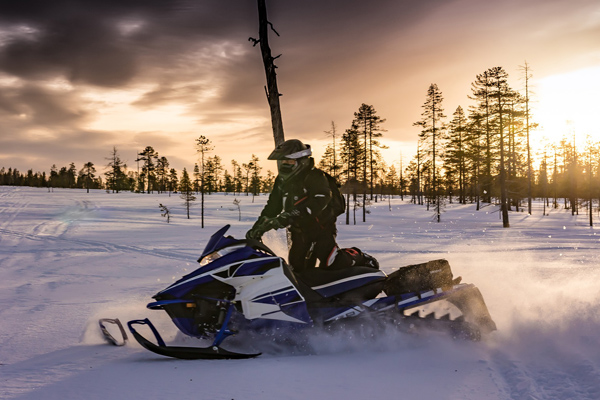 A photo of snowmobile - Links to Recreational Vehicle Insurance page
